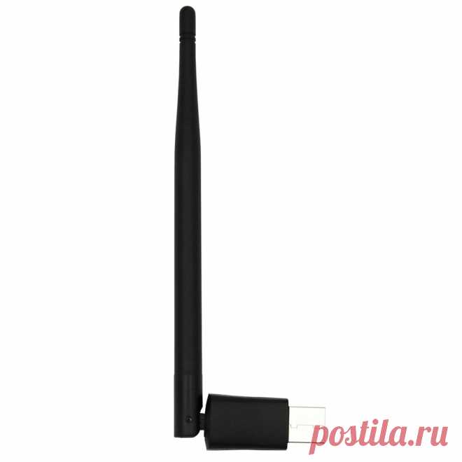 Usb wireless wifi 150m network card 2.4g wifi receiver external antenna wireless network adapter Sale - Banggood.com