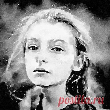 Чёрная акварель. Ну что же, вот немного старых работ, когда хотелось рисовать… | 7Hillsart | Дзен