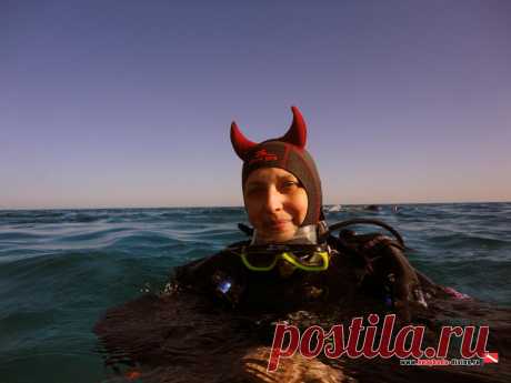 Дайвинг в Хургаде | Фотогалерея | Наша нырялка | Александра