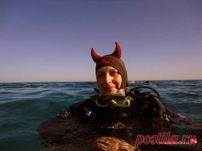 Дайвинг в Хургаде | Фотогалерея | Наша нырялка | Александра