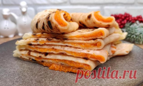 Нежные лепешки "хингалш" по-кавказски: очень вкусное и простое блюдо на завтрак или просто к чаю | Карамелька | Пульс Mail.ru