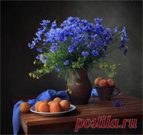 104520274_1450153.jpg (700×661
Васильки и персики красивый цветовой контраст...