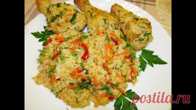 Рис с овощами и курицей в духовке. Обожаю! Куриные ножки - 6 штРис - 1 стакан ( 250 гр)Перец сладкий - 1 штМорковь - 1 штЛук - 2 штСоль- 0, 5ч.л + 0,5 ч.лЧеснок - 2 зубчикаПаприка - 1 ч.лКориандр - 0,5 ч.лСыр - 50 грМайонез - 3 ст.лВода горячая - 2 стаканаРастительное масло - 20 гр