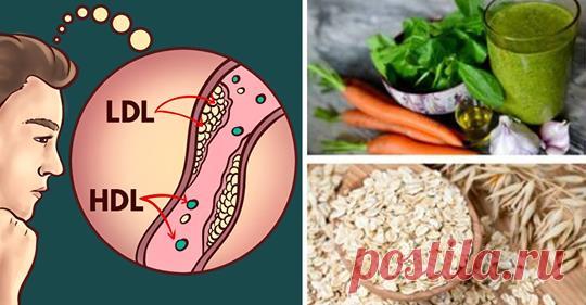Пониженный уровень холестерина с помощью этих 5 домашних средств