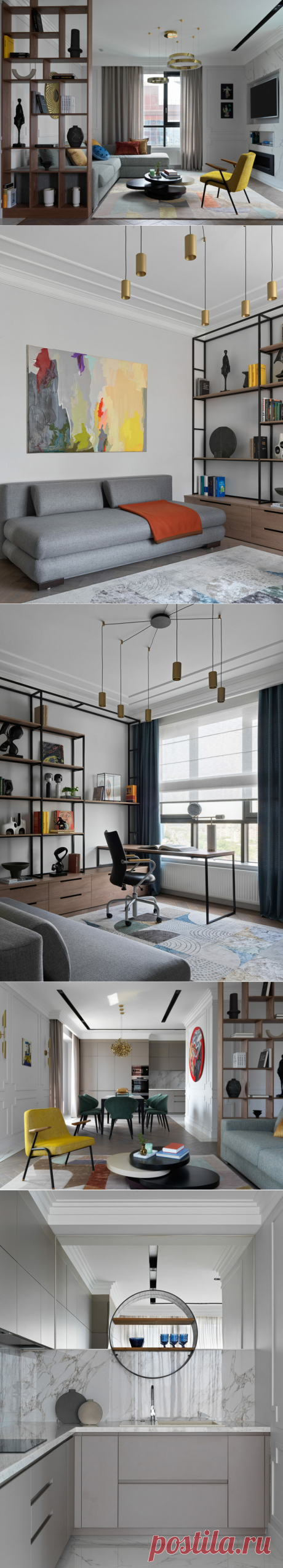 Квартира в Москве, 120 м² | AD Magazine Russia | Яндекс Дзен