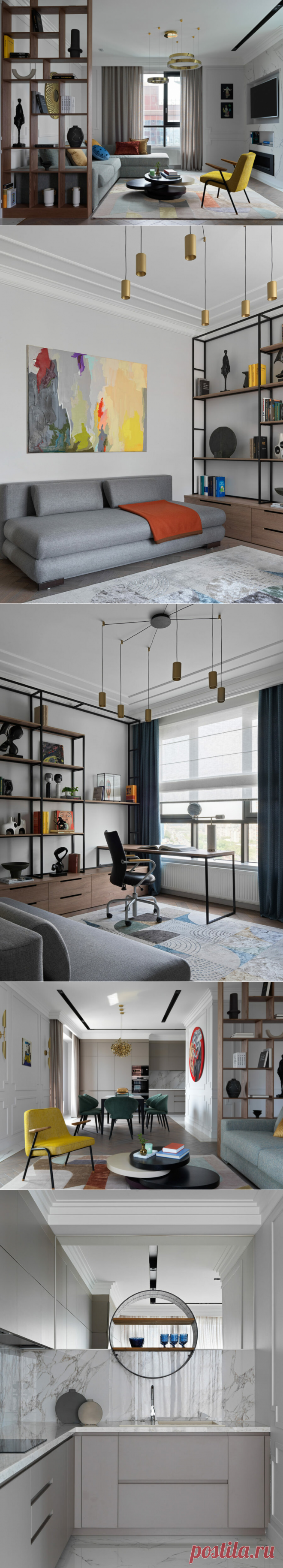Квартира в Москве, 120 м² | AD Magazine Russia | Яндекс Дзен