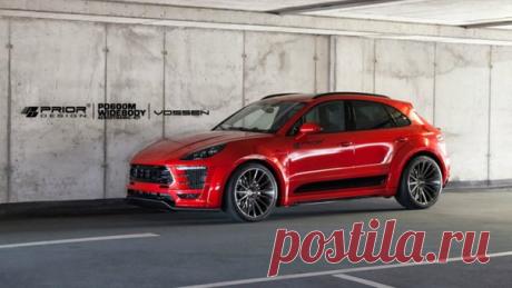 Немецкие тюнеры придали агрессии кроссоверу Porsche Macan / Только машины