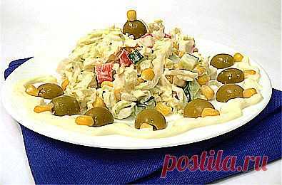 Салат «Легкий» с пекинской капустой