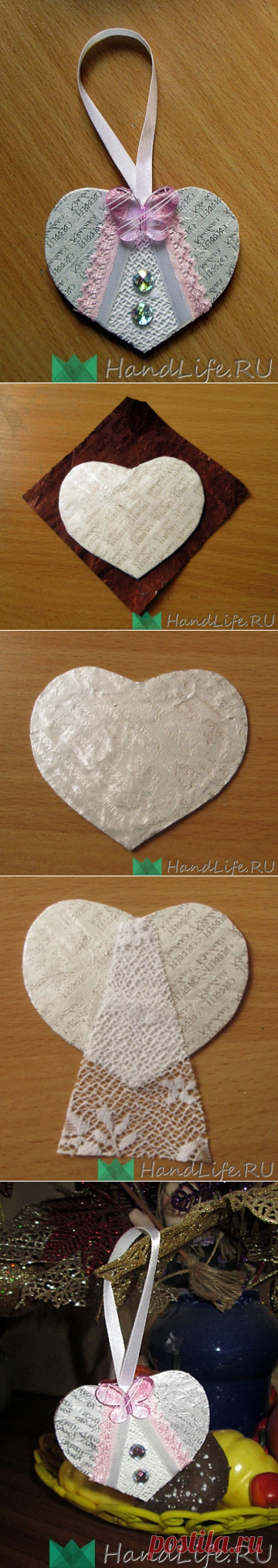 МК "Винтажное сердечко" / Новый год!
