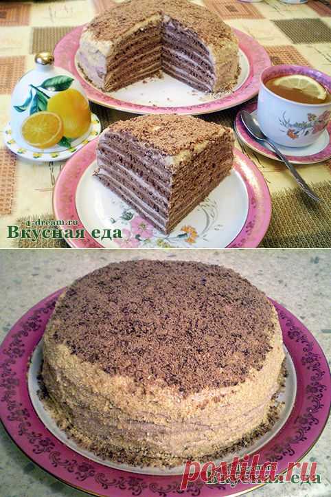 Шоколадный торт «Негритянка». Вкусная новинка от Вкусной еды:)