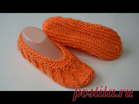 Следки за час двумя спицами