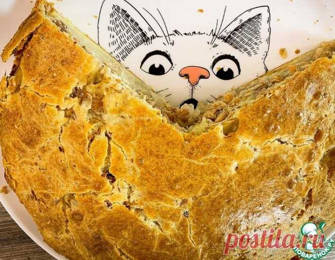 Пирог с рыбными консервами и картофелем | ПОВАРЁНОК.РУ | Яндекс Дзен