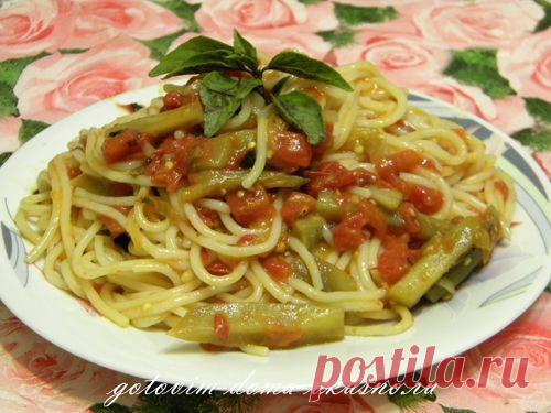 Паста с баклажанами в томатном соусе | Готовим Дома Вкусно