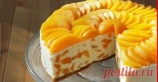 Вкуснейший творожный торт с апельсином без выпечки… ВЕСЬМА УДАЧНЫЙ И НЕ ХЛОПОТНЫЙ РЕЦЕПТИК! — Сад Заготовка