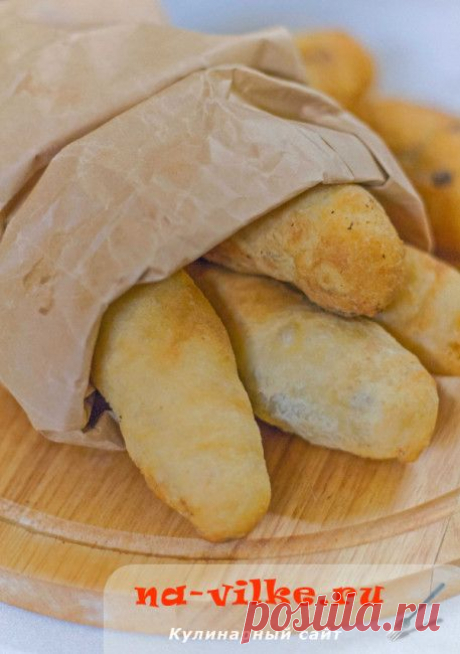 ЖАРЕНЫЕ ПИРОЖКИ С ЛИВЕРОМ