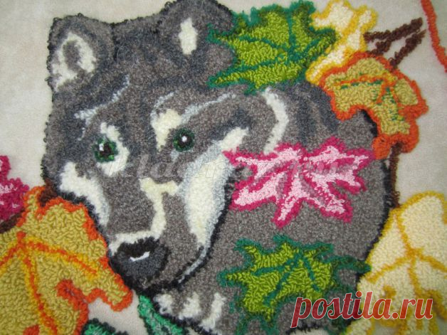 Ковровая вышивка. Мастер-класс