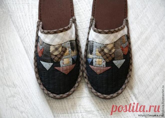 Оригинальные домашние тапочки