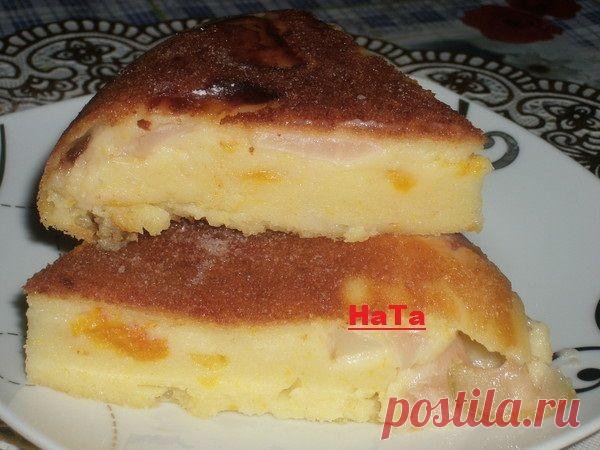 Заливной пирог с яблоками и тыквой в мультиварке - УЮТНАЯ КУХНЯ - Группы Мой Мир