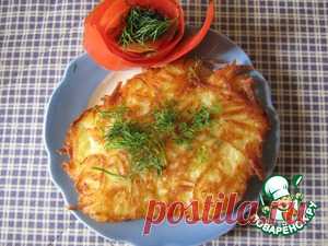 Драники-ежики с мясным фаршем
