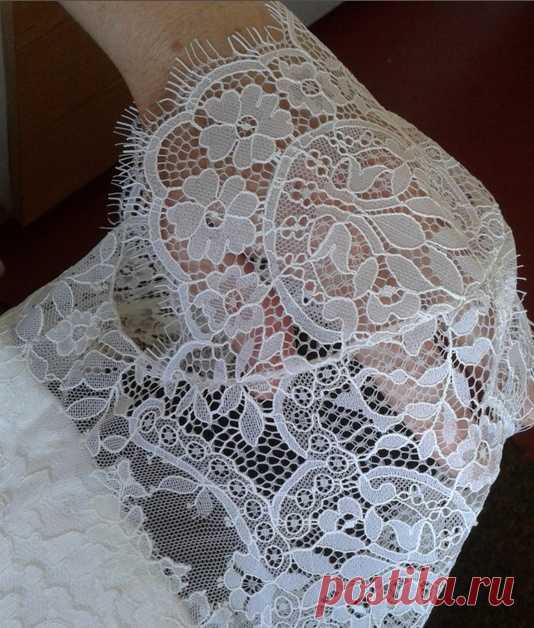 Идеально тонкие швы на кружеве (Diy) Модная одежда и дизайн интерьера своими руками