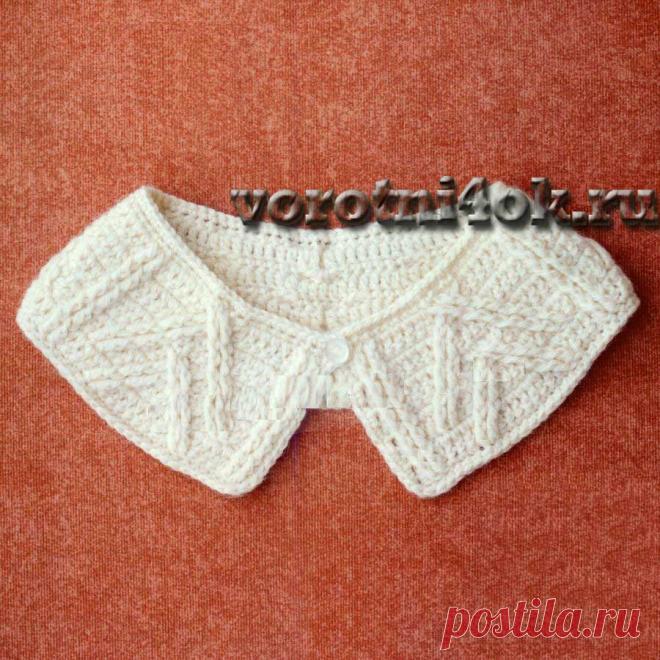 Воротник Рельефные полоски