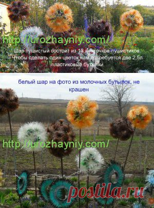 Шар из пластиковых бутылок | Урожайная дача