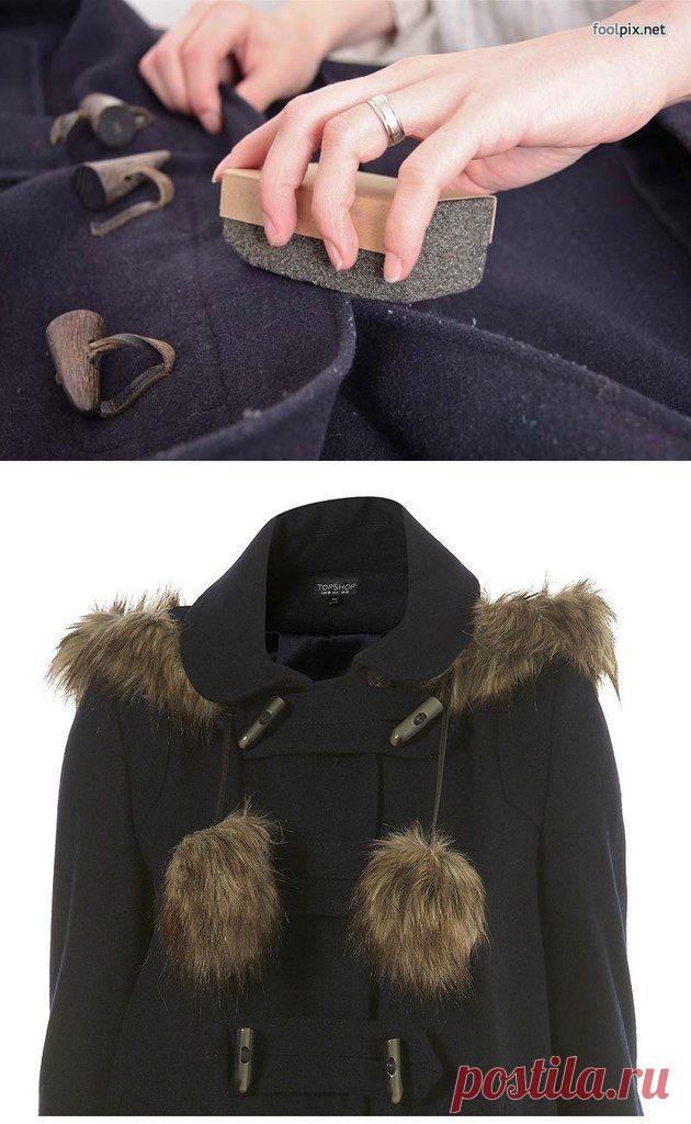 Как удалить катышки с одежды