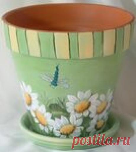 раскрашивание глиняных горшочков: 2 тыс изображений найдено в Яндекс Картинках