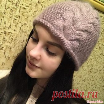 Шапочка с косой 