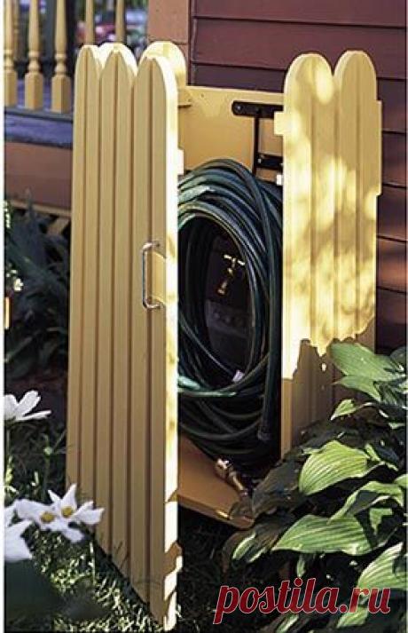 Garden Hose Hider Woodworking Plan - Product Code DP-00462