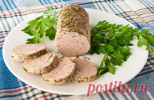 Колбаса домашняя свиная маложирная