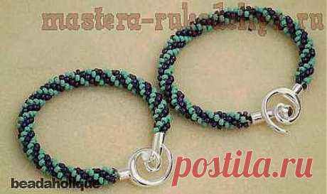 Мастера рукоделия - рукоделие для дома. Бесплатные мастер-классы, фото и видео уроки - Видео мастер-класс по бисероплетению: Браслет Кумихимо