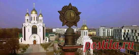 Калининград. Площадь Победы. Аэрофотосъёмка с квадрокоптера 2015 год.