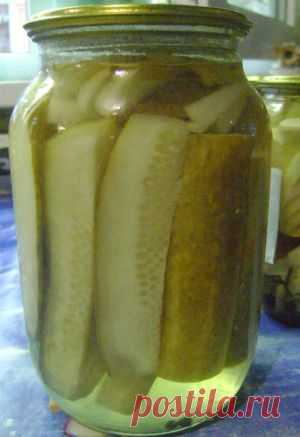 Простой рецепт консервирования огурцов с горчицей - Огурцы на зиму . 1001 ЕДА вкусные рецепты с фото!
