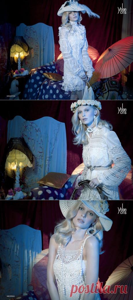 свадебное бохо -Yolan Cris 2012 свадебная коллекция 'Bohemian Luxury'