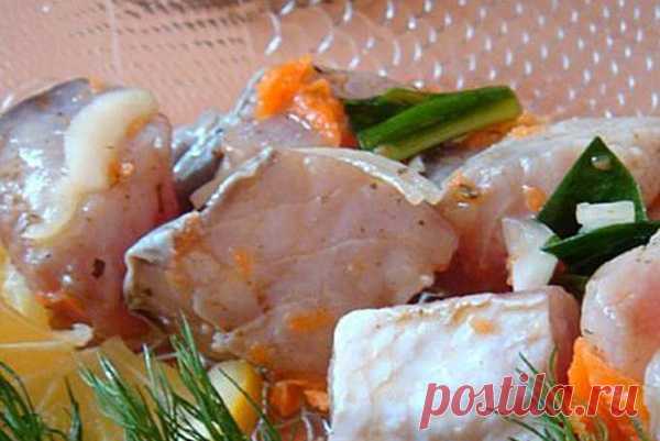 Толстолобик маринованный с луком и уксусом — Моя кухня
