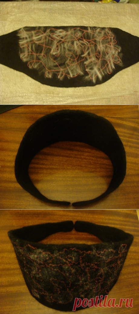 Пояс из собачьей шерсти. / Валяние / Валяние. Работы пользователей.