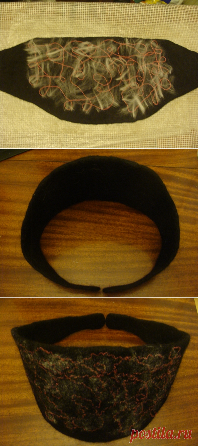 Пояс из собачьей шерсти. / Валяние / Валяние. Работы пользователей.