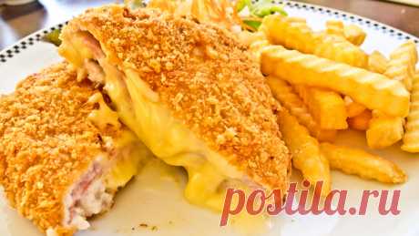 Кордон блю. Три вида сordon bleu – из курицы, телятины и мясного фарша, какой вкуснее попробуйте сами