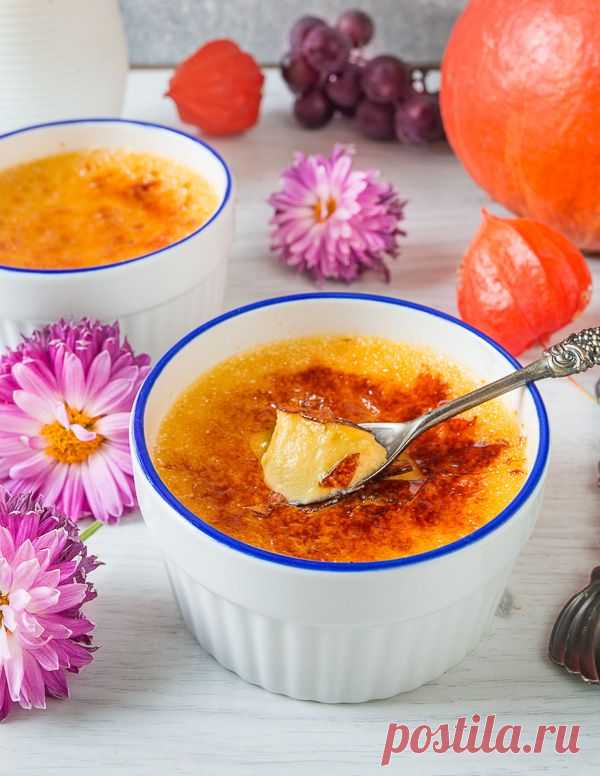 Рецепт тыквенного крем-брюле с фото пошагово на Вкусном Блоге