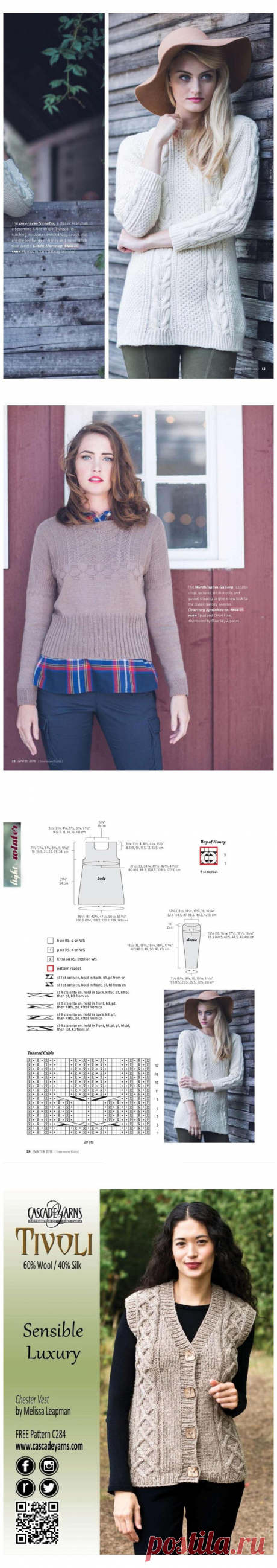 Interweave Knits Winter 2016 - 轻描淡写的日志 - 网易博客