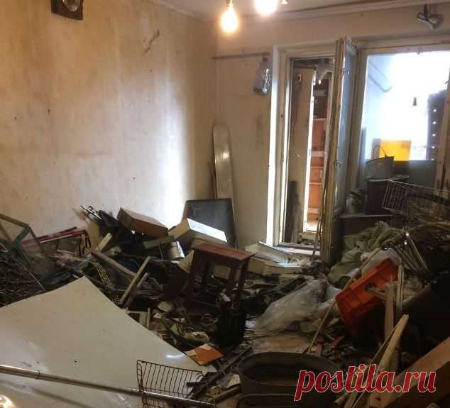 Уборка захламленных квартир