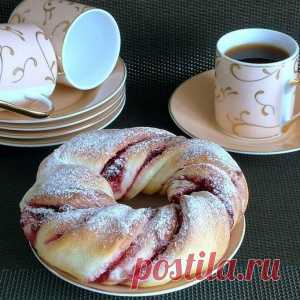 Эти воздушные и невероятно вкусные клюквенные веночки не оставят равнодушным ни одного гостя! - МирТесен
