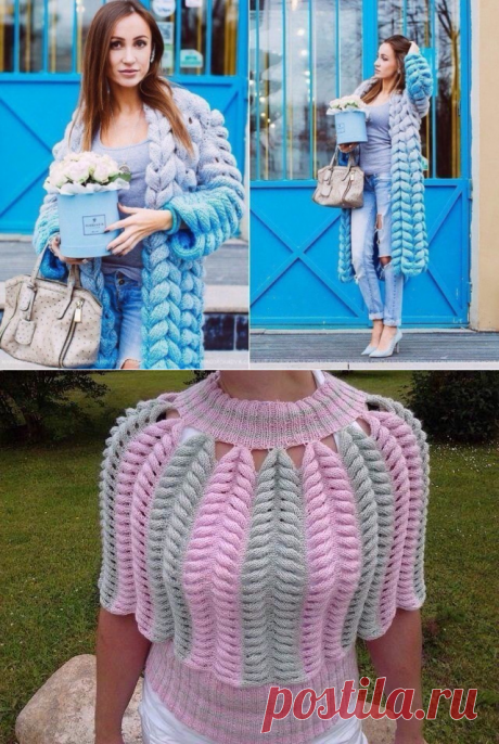 Узор "Азиатский колосок" и изделия из него