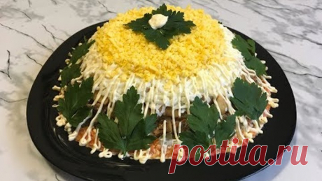 Старинный САЛАТ БОЯРИН Это Невероятно Вкусно! / Салат на Новый Год / Салат с Печенью / Liver Salad
