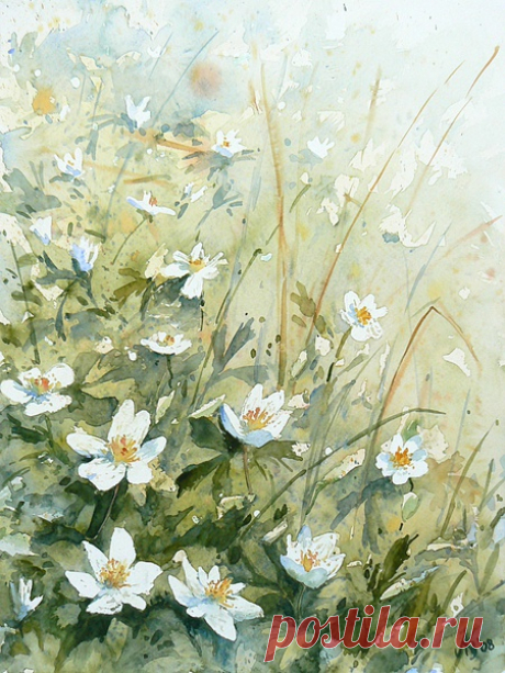 Sunny Sky / Рукоделие / рисунки цветов / Pinme.ru / Pinme