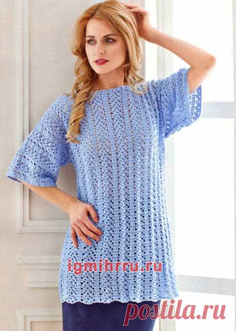 вязаная туника крючком - Самое интересное в блогах
