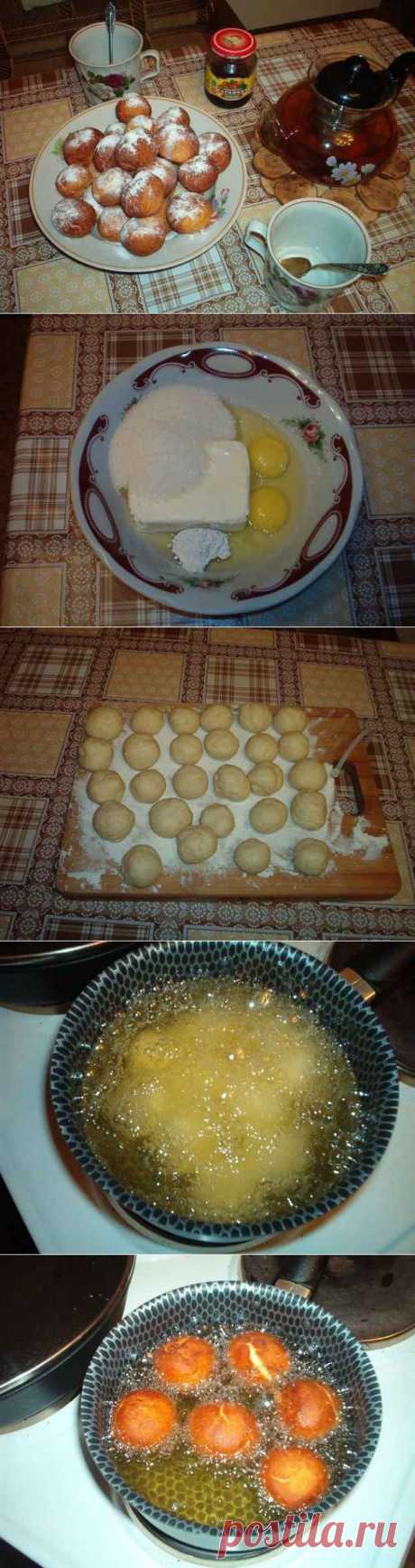 Мячики творожные к чаю - пошаговый рецепт с фото