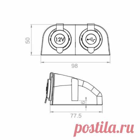 12 В 24 В двойной USB автомобильного прикуривателя зарядное устройство адаптер питания выходное отверстие бесплатная доставка купить на AliExpress