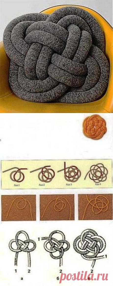 оригинальные узлы-подушки